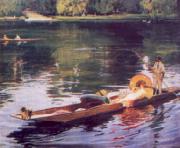 John Lavery The Thames at Maidenhead Sweden oil painting artist